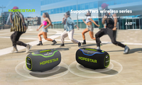 HOPESTAR A80 350W Haut-parleur portable haute puissance pour fêtes en extérieur, Boombox, batterie 30000mAh, étanche IPX6, RGB, TWS