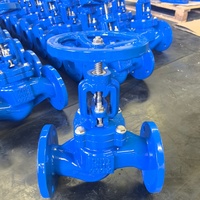 Vanne à soupape à bride en fonte ductile PN16 DN65 GGG50 pour commandes en gros, destinée aux distributeurs et grossistes de fournitures de conduites d'eau