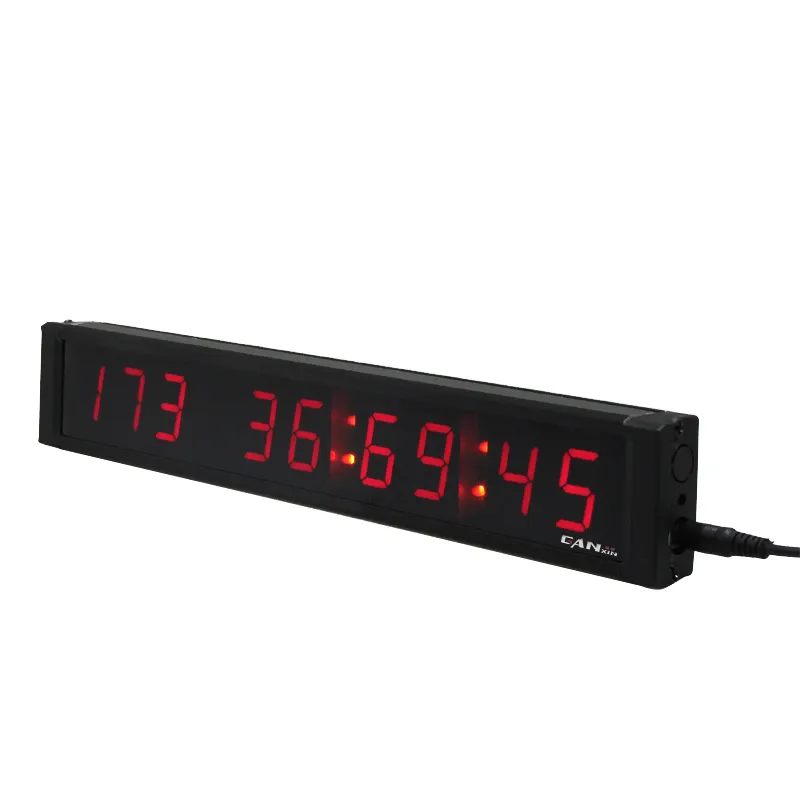 [GANXIN] 9-stellige tragbare programmier bare LED-Tage Timing Clock Days Countdown Count up