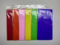 Papier de soie de haute qualité, 17 g/m², coloré pour emballage et travaux manuels