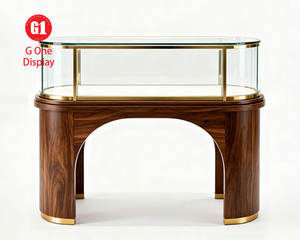 Modern Jewelry Display Showroom Glass Jewelry Display Showcase Cabinet Custom Jewelry Shop Decor Design - Product Image 5