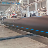 DN800 DN1400 DN2200 Inch32 Tuyaux d'alimentation en eau souterraine flexibles en HDPE de grand diamètre-Durable résistant aux produits chimiques haute pression