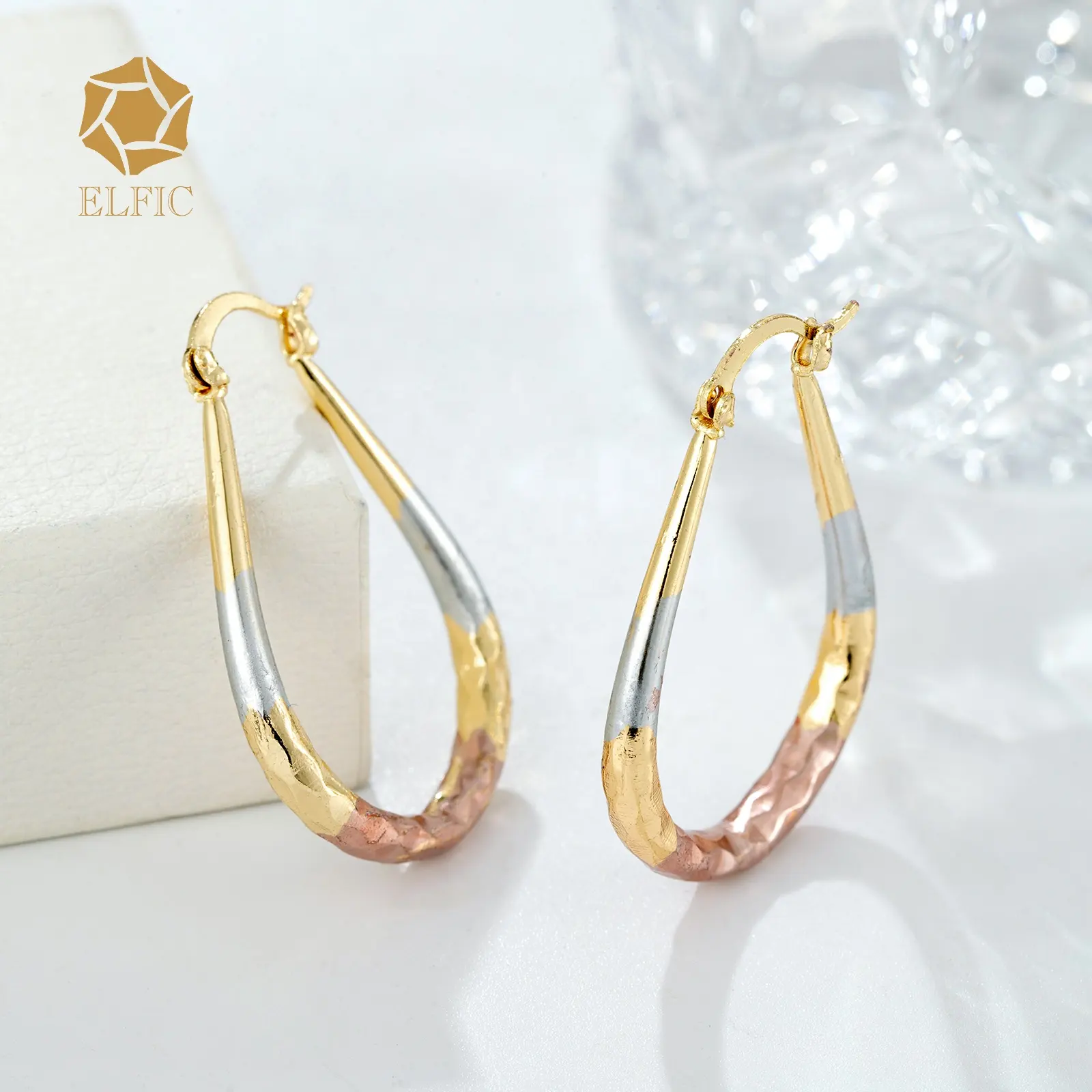 50mm 60mm Hoop Earrings Plated Jewelry Gold For Women Zircon Copper Round Tortoise Shell And Gold Hoop Earrings 12 Pairs 30mm