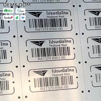 Etiqueta de Identificación de Acero Inoxidable Cepillado Personalizada - Modelo OEM con Código QR y Número de Serie
