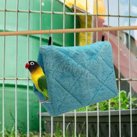 Cages pour perroquets et oiseaux de compagnie Hamac pour oiseaux chaud Lit tente suspendu pour accessoires d'oiseaux