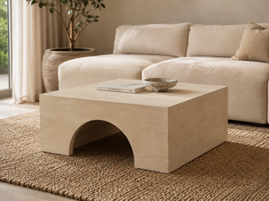 Modern <b>Square</b> Coffee <b>Table</b> Wood Grain <b>Side</b> <b>Table</b> Low <b>Table</b> for Living Room Bedroom Hotel - Product Image 1