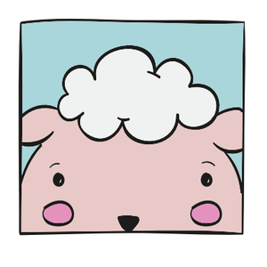 Animaux Kit de peinture facile par numéro: moutons. Tableau encadré Kit peinture par numéros pour débutants, <span class=keywords><strong>aquarelle</strong></span> peinture par numéros - Product Image 2