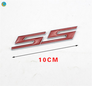Nameplatesticker Metal Car Logo <strong>Custom</strong> Number Letter Logo Car <strong>Sticker</strong> Badge - Product Image 2