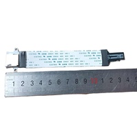 Câble ruban d'extension de carte TF vers carte TF FFC de 10 cm (cuivre étamé non blindé) avec trous de fixation pour GPS, DVR, imprimante 3D