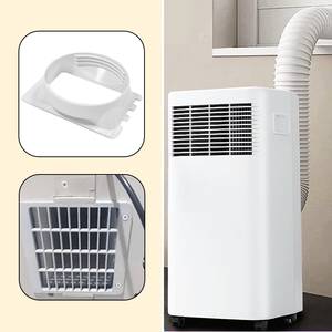 Unité de climatisation mobile manuelle portable 5,9/6 pouces en ABS pour usage domestique, avec raccords de tuyauterie et coupleur de tuyau d'évacuation - Product Image 4