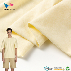 Fournisseur de textile <span class=keywords><strong>Tissu</strong></span> en <span class=keywords><strong>coton</strong></span> uni 180 g/m² <span class=keywords><strong>Tissu</strong></span> en <span class=keywords><strong>jersey</strong></span> de <span class=keywords><strong>coton</strong></span> <span class=keywords><strong>Tissu</strong></span> 100% <span class=keywords><strong>coton</strong></span> pour t-shirt - Product Image 1