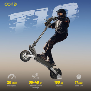 สกู๊ตเตอร์ไฟฟ้าออฟโรด OOTD T10 ขนาด 11 นิ้ว มอเตอร์คู่ ควบคุมผ่านแอปพลิเคชัน พับได้ โครงสร้างอลูมิเนียมอัลลอย แบตเตอรี่ลิเธียม 48V ระบบเบรกดิสก์ - Product Image 6