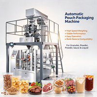 Machine d'emballage secondaire Doypack à granulés entièrement automatique avec pesage de haute précision pour café, sucre, épices et sachets préformés alimentaires