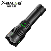 Lampe de poche de camping rechargeable USB-C en alliage d'aluminium au lithium, éclairage LED puissant fluorescent blanc brillant pour l'aventure en plein air