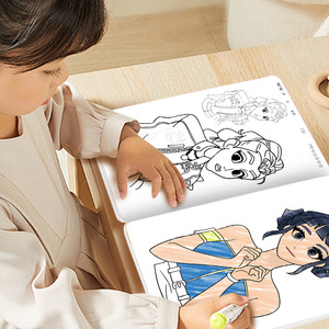 Carnet <span class=keywords><strong>de</strong></span> <span class=keywords><strong>coloriage</strong></span> et d'art ligné A6 pour enfants, sur le thème <span class=keywords><strong>de</strong></span> l'anime Kpop <span class=keywords><strong>Demon</strong></span> <span class=keywords><strong>Slayer</strong></span>, avec motifs <span class=keywords><strong>de</strong></span> personnages féminins, format spirale - Product Image 4