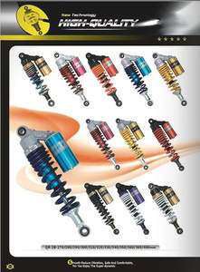 Stoßdämpferfeder für Motorrad Roller ATV Hinterradaufhängung Langlebiges Stahlmaterial Feder für Stoßdämpfer Auto - Product Image 3