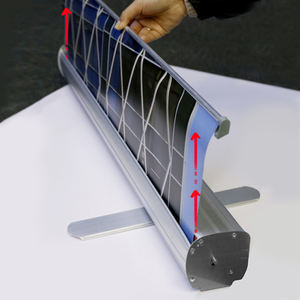 Pan Luo Si dudukan spanduk iklan Display gulung hemat biaya untuk iklan/Acara/promosi - Product Image 4