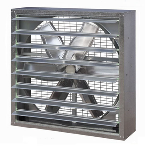 Ventiladores de flujo axial industriales modernos para invernaderos granjas de cerdos AC eléctrico montado en la pared Push-<span class=keywords><strong>Pull</strong></span> escape refrigeración rodamiento de bolas oso - Product Image 5