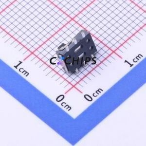 MS-22D28G2-B Slide Switch SMD Switch Double Pole Double Throw Rectangle Pin Header SMD Tab 7.2mm - Product Image 2