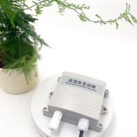 Sensor de Temperatura y Humedad para Exteriores, Resistente a la Intemperie, IP65, Anti Lluvia/Nieve, Sonda Externa, RS485 Modbus, 0.5C/3%RH, DC7-30V