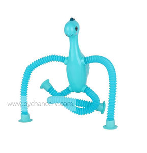 Tubes extensibles dinosaures anti-stress pour enfants, cadeau gratuit pour les fêtes, idéal pour les voyages en avion, en voiture et les jeux intérieurs silencieux - Vente chaude - Product Image 4