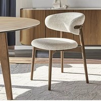 Nordic Set kain desainer Modern kursi kayu Solid ruang tamu sandaran meja makan rumah 4 kursi kursi kursi makan rumah