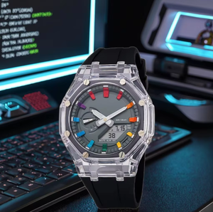 นาฬิกาควอตซ์กันกระแทกซีรีส์ <span class=keywords><strong>G</strong></span> รุ่น GA2100GM2100 <span class=keywords><strong>GMA</strong></span>-S110SR <span class=keywords><strong>GMA</strong></span>-S120SR GA110-BABY-<span class=keywords><strong>G</strong></span> DW5600 PRW-6900 PRE-8000 F91W - Product Image 6