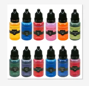 boya renk mumlar Suppliers-En çok satan ürün diy el yapımı sıvı mum boya