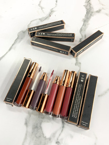 Barra de labios de alta calidad, lápiz labial de tubo de brillo de labios, diseño propio, resistente al agua, brillo personalizado <span class=keywords><strong>en</strong></span> gros, funda de brillo de labios vegana - Product Image 2