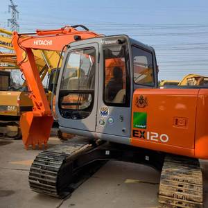 เครื่องวิศวกรรมมือสองอดีต120-5เครื่องขุด EX120 HITACHI ต่ำ - Product Image 3