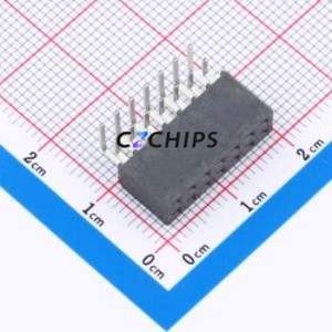 SSW-107-02-S-D-RA Pin Socket Bent Lead Through Hole,P=2.54mm Connector 2.54mm 2.54mm Right Angle Insert Double Row - Product Image 1