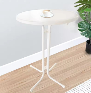 70cm diâmetro impermeável exterior dobrável Circular banquete mesa dobrável apropriado para jardins do pátio - Product Image 5