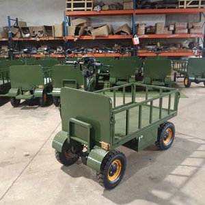 Carretilla Eléctrica <span class=keywords><strong>de</strong></span> Cuatro Ruedas Más Vendida con Barandillas, Vehículo <span class=keywords><strong>de</strong></span> Transporte <span class=keywords><strong>de</strong></span> <span class=keywords><strong>Carga</strong></span>, Capacidad <span class=keywords><strong>de</strong></span> <span class=keywords><strong>Carga</strong></span> 1000 kg, Motor <span class=keywords><strong>de</strong></span> 1000 W - Product Image 4