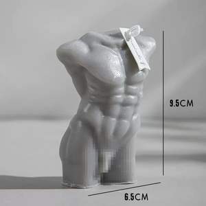 WINBY E136 - Velas de Escultura de Torso Femenino Desnudo, Velas Aromáticas Personalizables Hechas a Mano con Cera de Soja para Bodas y Decoración del Hogar - Product Image 6