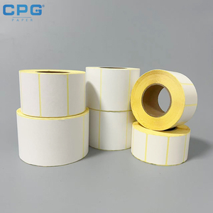 Factory Direct Pallet 100x150mm Direct Thermal Label Roll High Quality Logistics Package Printing <b>Sticker</b> Label - Product Image 1