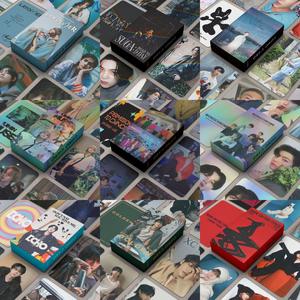 Mercancía al por Mayor de Grupos de Ídolos de Kpop, 55 Piezas/caja, Revista Bangtan Boys V, Fototarjeta de JIMIN Octorber, Tarjeta Lomo, Tarjeta Fotográfica - Product Image 2