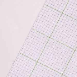 14CT facile à compter fil écologique vert grille <span class=keywords><strong>Aida</strong></span> tissu broderie point de croix tissu maison Textile imprimé motif 150cm - Product Image 4