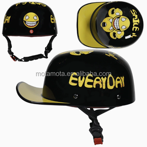 Casque rétro en forme de bec de canard pour scooter, casque demi-casque pour voiture électrique pour hommes et femmes, casquette de baseball, casque en forme de bec de canard pour scooter - Product Image 5