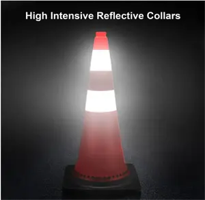 Traffic Safety Cones With Reflective Orange 28