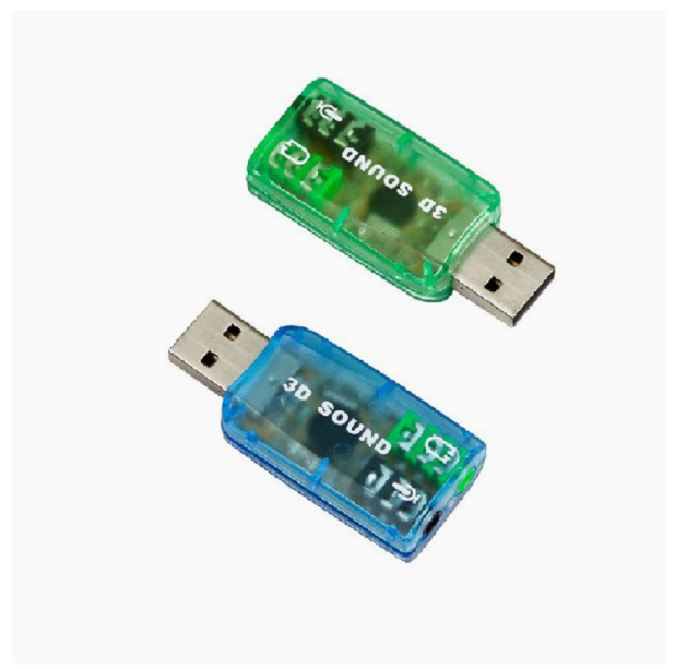 USB 5.1 Channel External Sound Card, Driverless, for Desktops and Laptops, Suitable for Export.