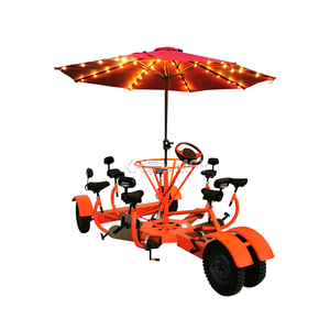 Vélo de fête Beerbike pour anniversaires, avec fourche en acier, frein à disque et pédale standard. - Product Image 3