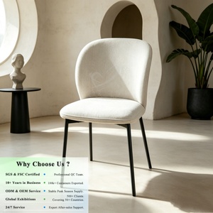 Chaise de salle à manger OKAY en gros pour café, la plus vendue, ergonomique, pour appartement, hôtel, en vrac, portable, moderne, minimaliste, en velours - Product Image 1