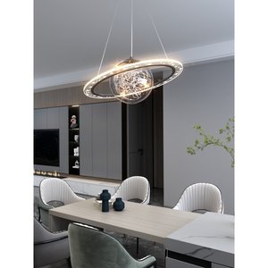 Creative Starry Sky Instagram Star Pendant <b>Light</b> for Boy's Bedroom <b>Space</b> Planet Inspired Restaurant Children's Room Chandelier - Product Image 2