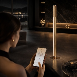 Diffuseur d'arômes électrique vertical en aluminium, nébuliseur d'huiles parfumées sans eau - Product Image 1