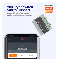 Module de relais intelligent Tuya WiFi Zigbee 6 canaux pour système SAAS hôtelier, module d'alimentation à faible courant à nœud sec pour contrôle marche/arrêt