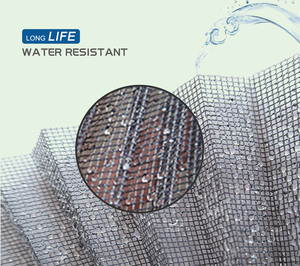 18*16 gấp <span class=keywords><strong>Polyester</strong></span> côn trùng lưới hiện đại có thể thu vào cửa sổ và cửa bay xếp li cửa sổ màn hình cho cửa sổ có thể thu vào cửa - Product Image 2