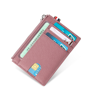<span class=keywords><strong>Portafoglio</strong></span> da <span class=keywords><strong>donna</strong></span> in pelle Saffiano sottile personalizzato con carta di credito RFID porta carte <span class=keywords><strong>donna</strong></span> - Product Image 5