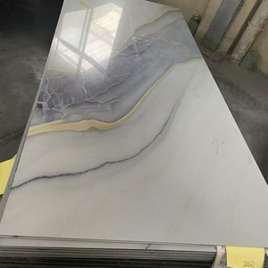 Hot Selling Waterproof 3mm PVC Marble <strong>Wall</strong> Panel Kitchen Bathroom <strong>Tiles</strong> UV Mable <strong>Sheet</strong> - Product Image 1