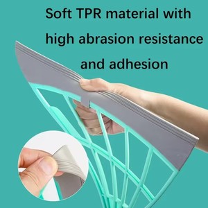 Silicone Scraper Broom Magic Wiper High Place Glass Wiper Floor <b>Mop</b> Household Splicing Cleaning Broom Bathroom Sweeping Water - Product Image 6