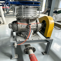 Convoyeur pneumatique à phase dense pour poudre abrasive